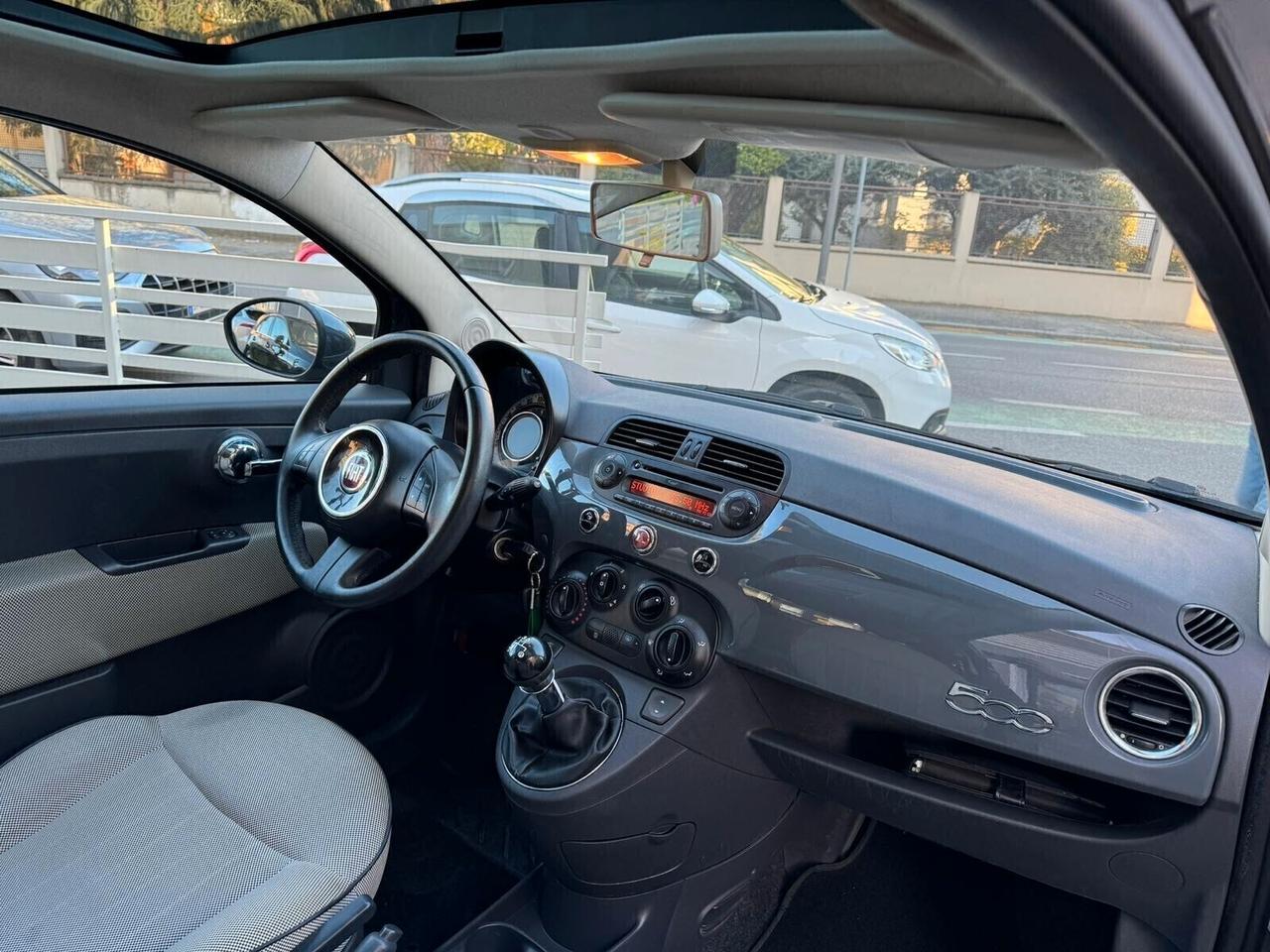FIAT 500 1.2 LOUNGE 69cv TETTO P. NEOPATENTATI
