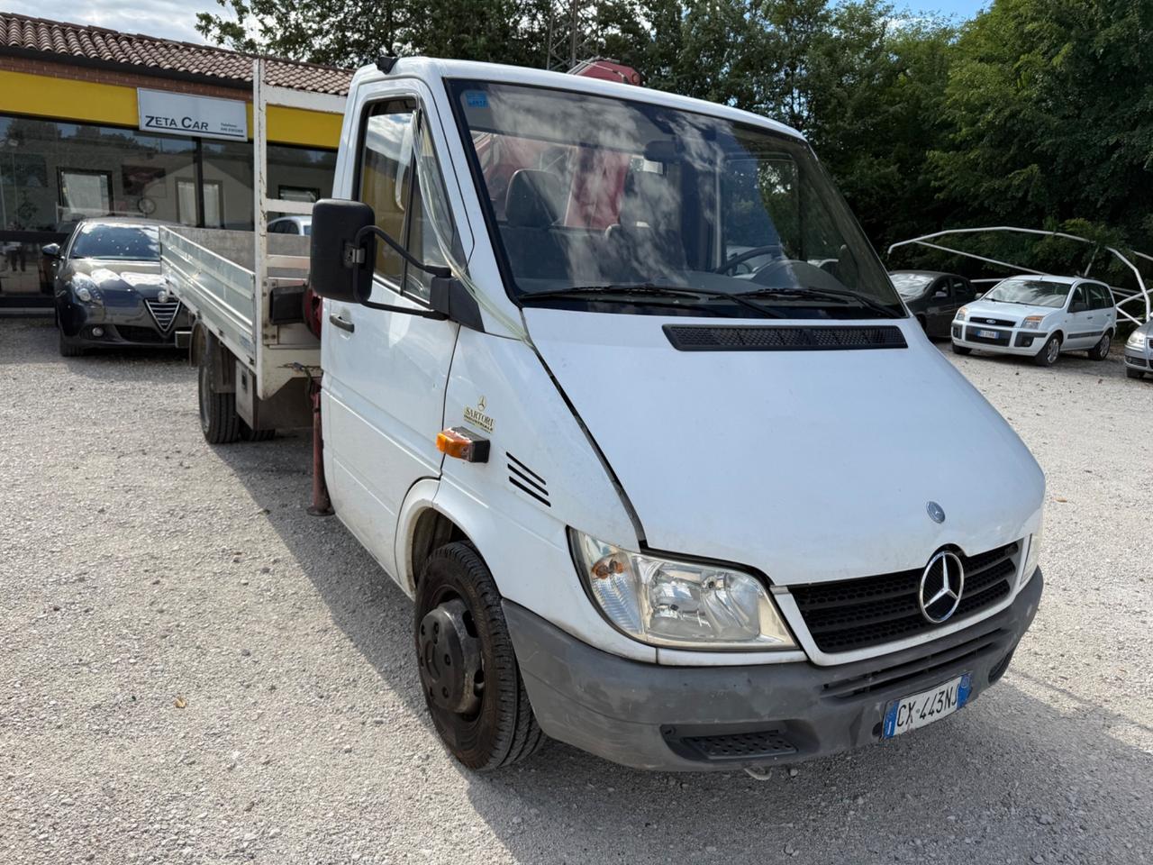 Mercedes Benz Cassone Gru Ferrari