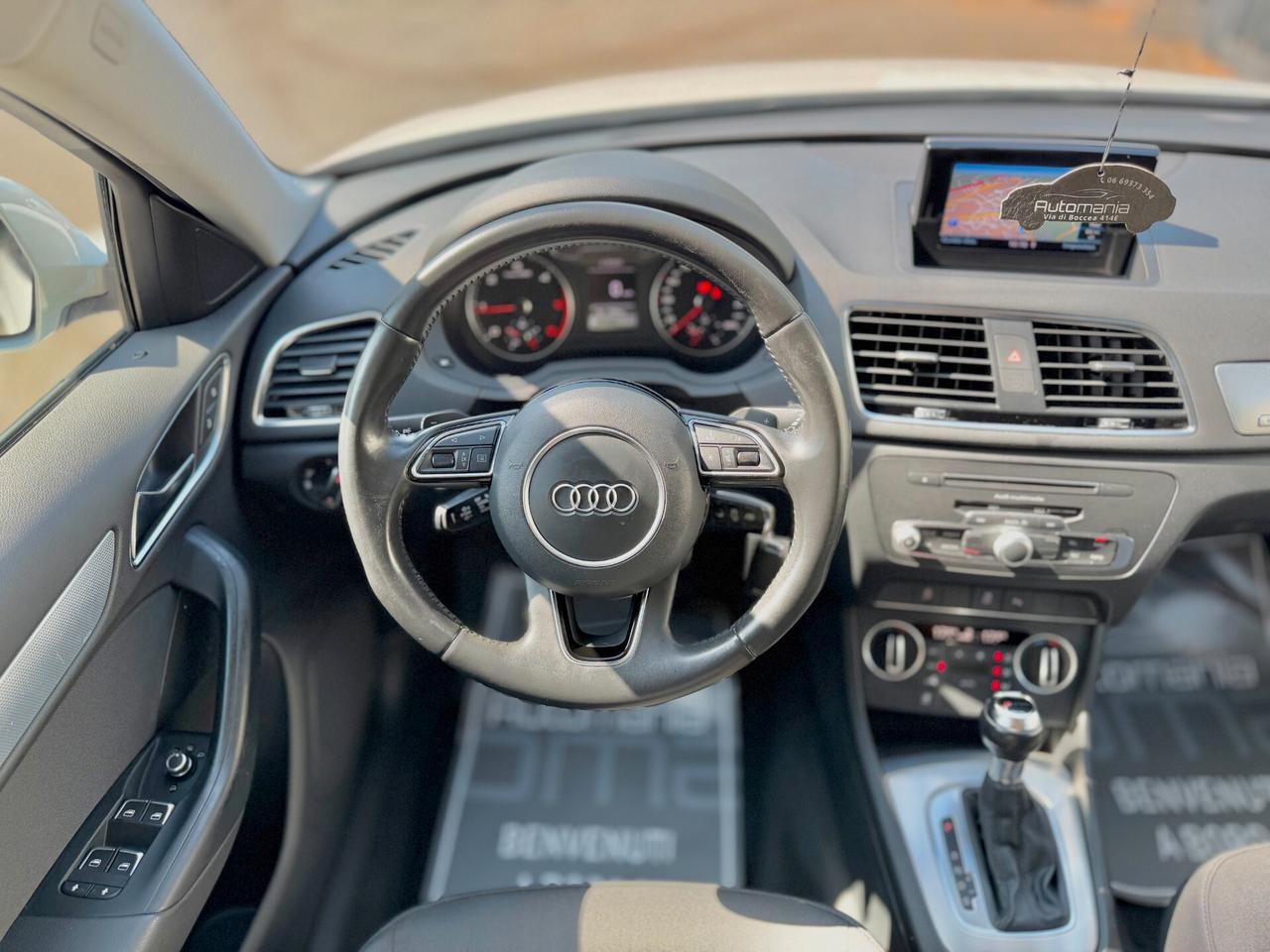 Audi Q3 2.0 TDI 150 CV Quattro S-tronic UNIPRO\LED\GARANZIA\KMCERTFICATI