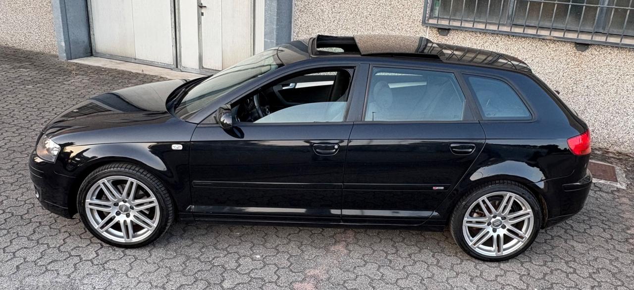 Audi A3 2.0 TFSI 200cv quattro Sline doppio tetto full