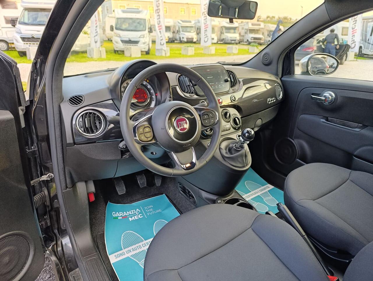 Fiat 500 1.0 hybrid 70cv Sensori di Parcheggio tetto Pan