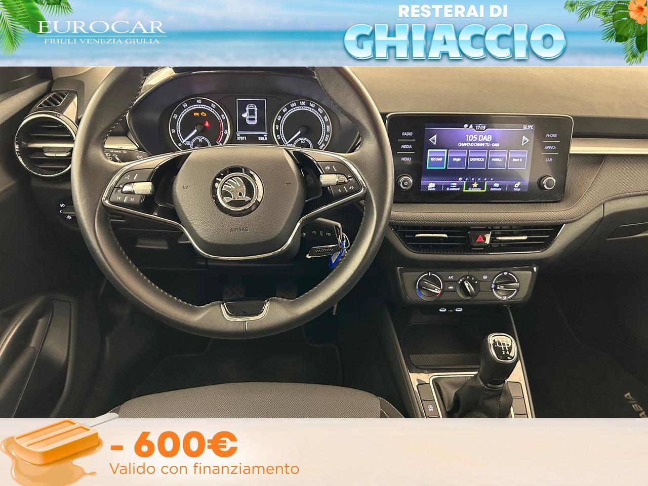 Skoda Fabia 1.0 mpi evo ambition 65cv