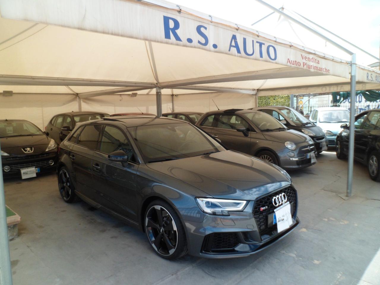 Audi RS3 2.5 Spb 400cv Virtual tetto sedili Rs 20