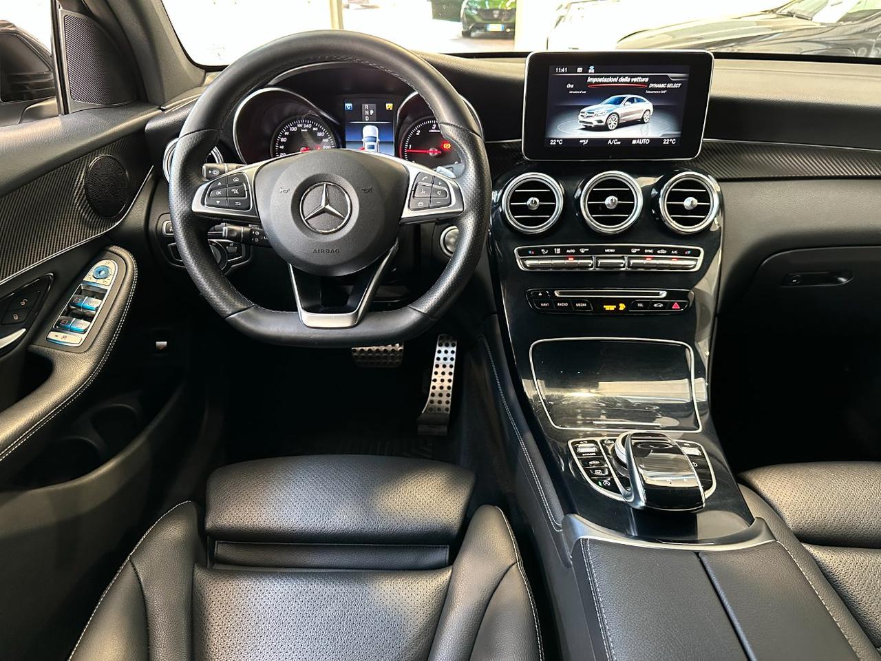 Mercedes GLC Coupe 250 d Premium AMG 4matic-19"-Pelle-Camera 360