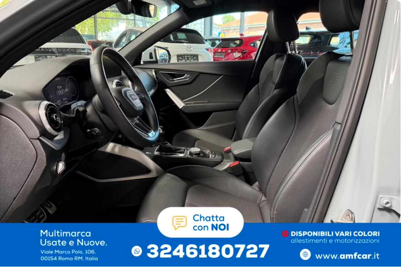 Audi Q2 30 TDI S line Edition S TRONIC PELLE