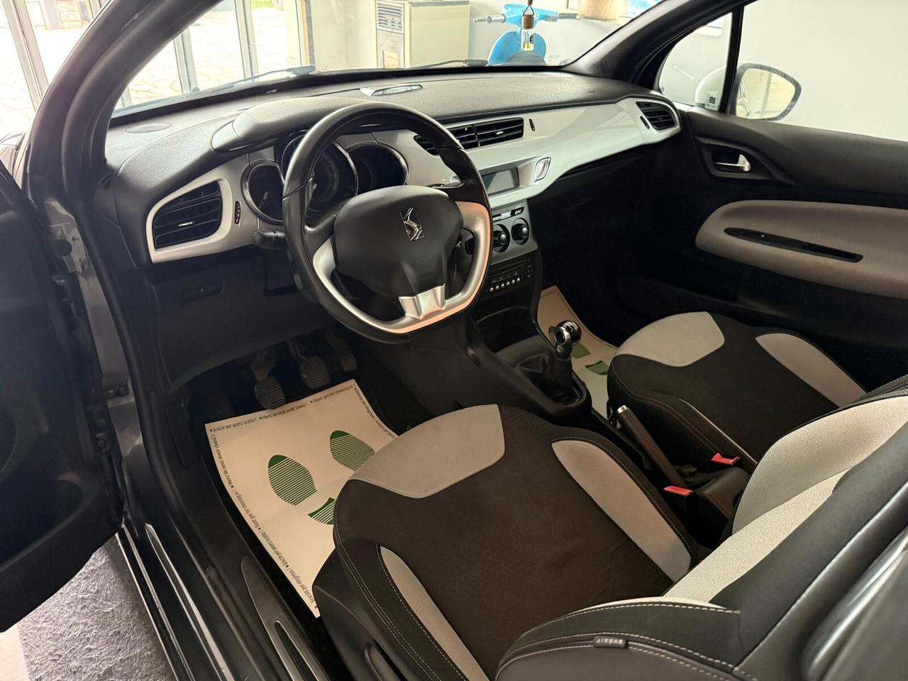 Citroen DS3 1.4 HDi 70 JUST BLACK OK NEOPATENTATI