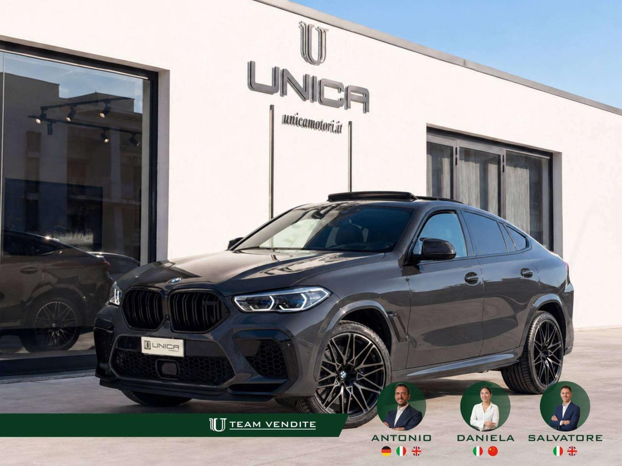 BMW X6 M 4.4 Competition 625 CV UNICO PROPRIETARIO ITALIANA