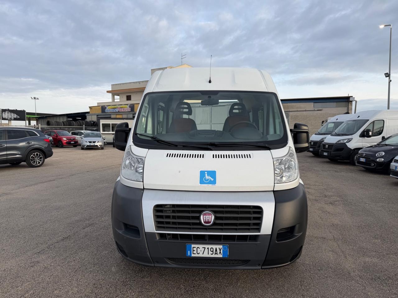 FIAT DUCATO 2.3 JTD 120 DISABILI 7P 2 SEDIE A ROTELLE
