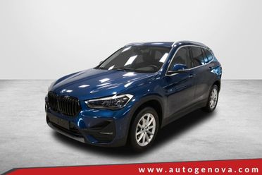 BMW X1 16D 115CV 6M. S-DRIVE BUSINESS ADVANTAGE ( FARI LED - CRUISE - NAVI - PARK ASSISTANT - TELECAMERA POST. )