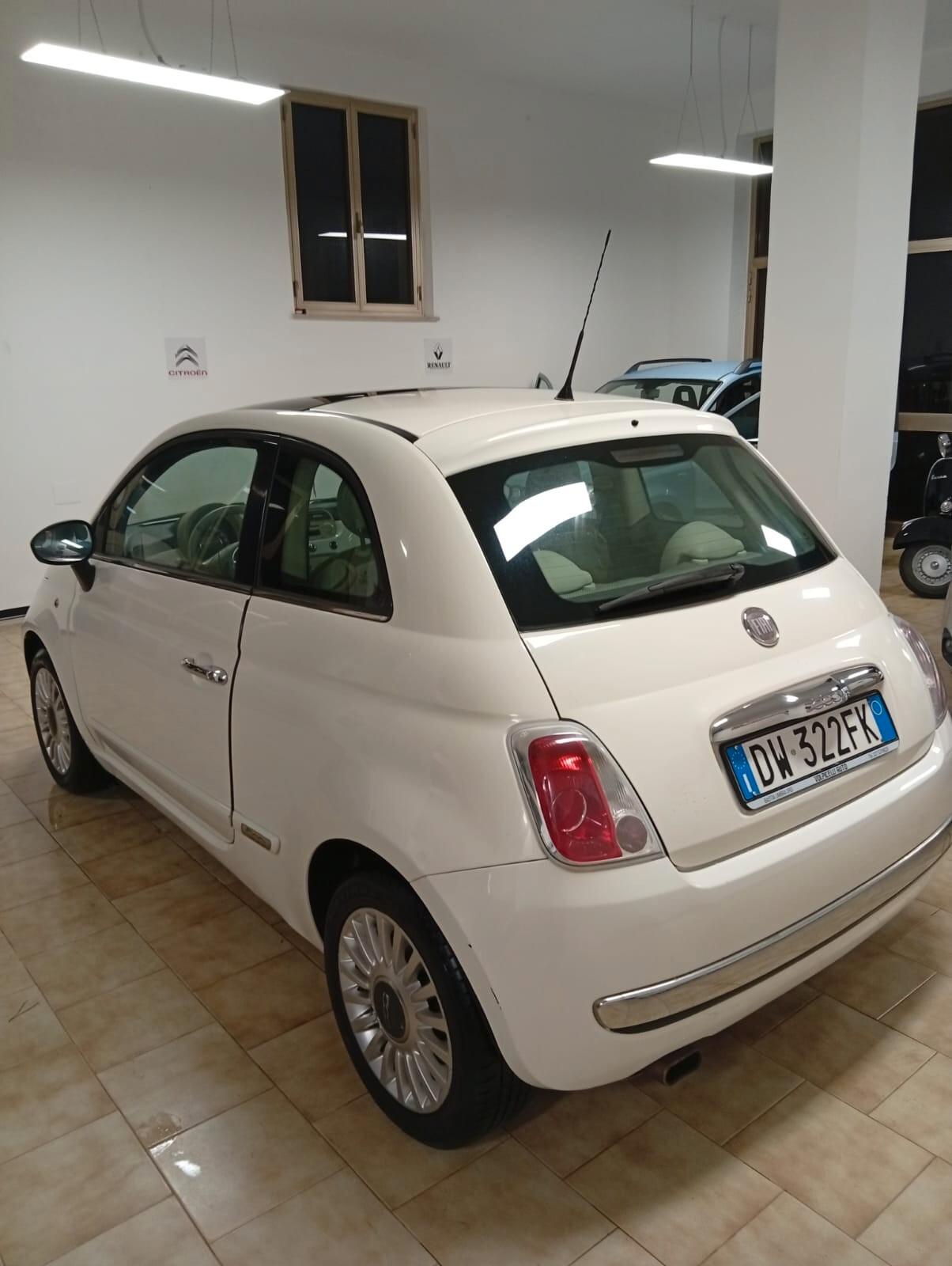 FIAT 500 ANNO 2009 BZ 1.2 ADATTA NEOPATENTATI KM 99 MILA