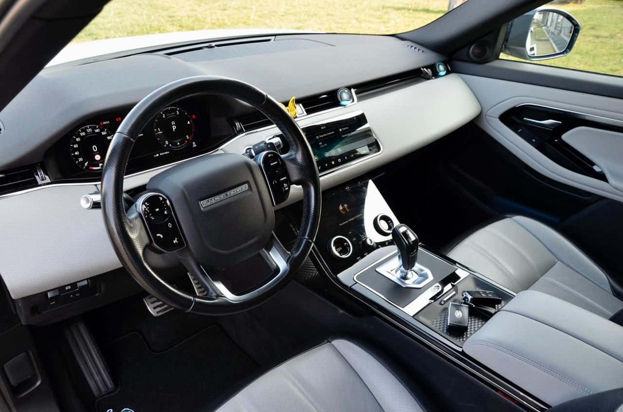 LAND ROVER RANGE ROVER EVOQUE 2.0d i4 MHEV R-DYNAMIC HSE AWD 150cv AUTO, UNICOPROPRIETARIO, PERFETTA, UFF ITALIANA, EURO 6D, NAVI, RETROCAMERA, 20", PERMUTE