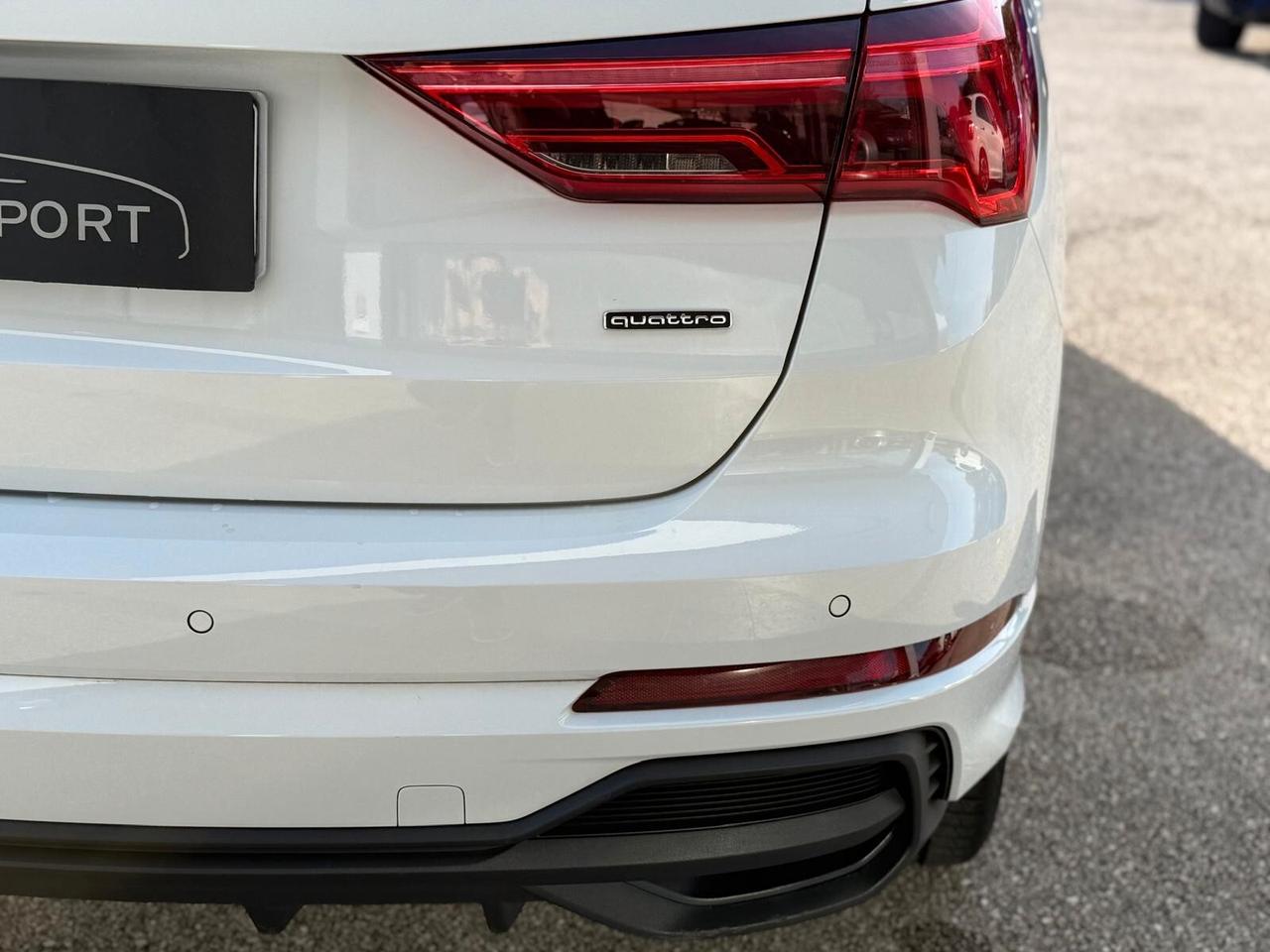 Audi Q3 TDI QUATTRO S_LINE VIRTUAL/NAVI/CAMERA/"19 IMPECCABILE OFFERTA