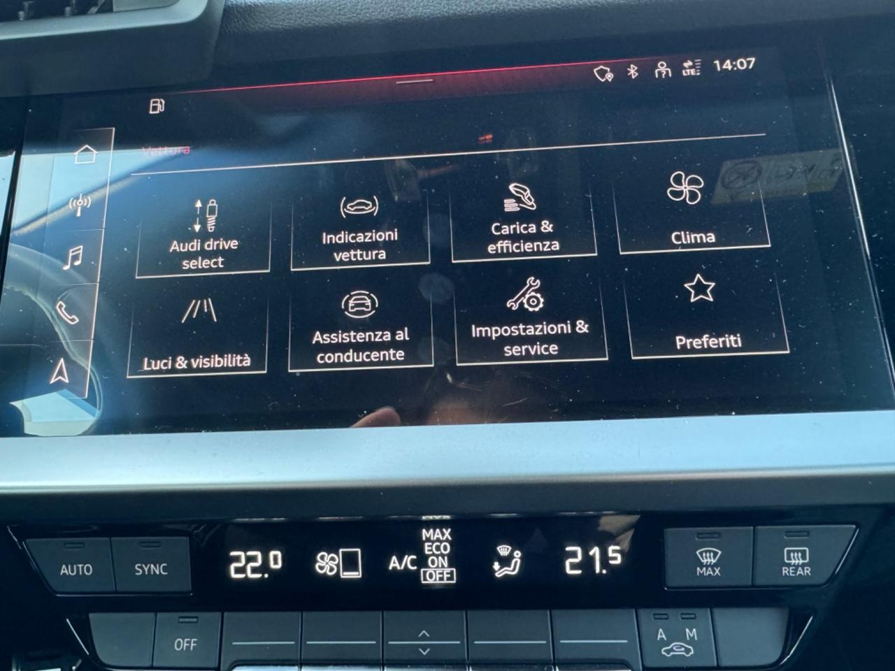 AUDÌ A3 SPORTBACK SLINE IBRIDA E TRON AUTOMATICA 204cv 2021