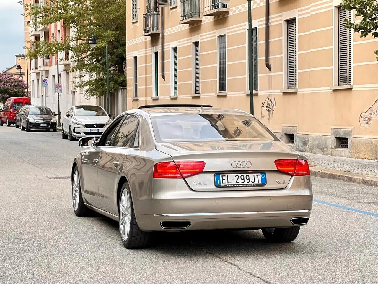 Audi A8 Lunga 6.3 W12 FSI 500cv Tiptornic8 Quattro