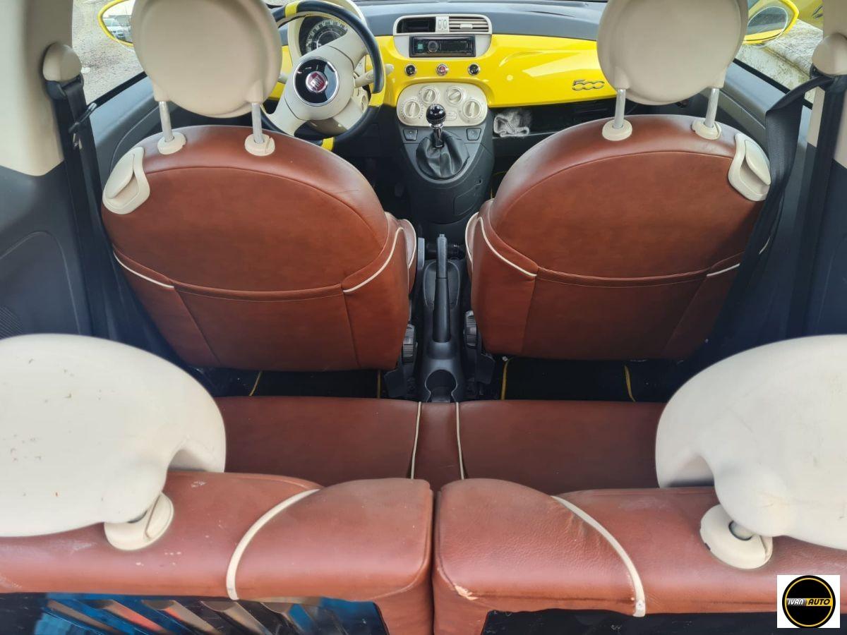 FIAT 500 1.3 MJT-Neopatentati-Pelle