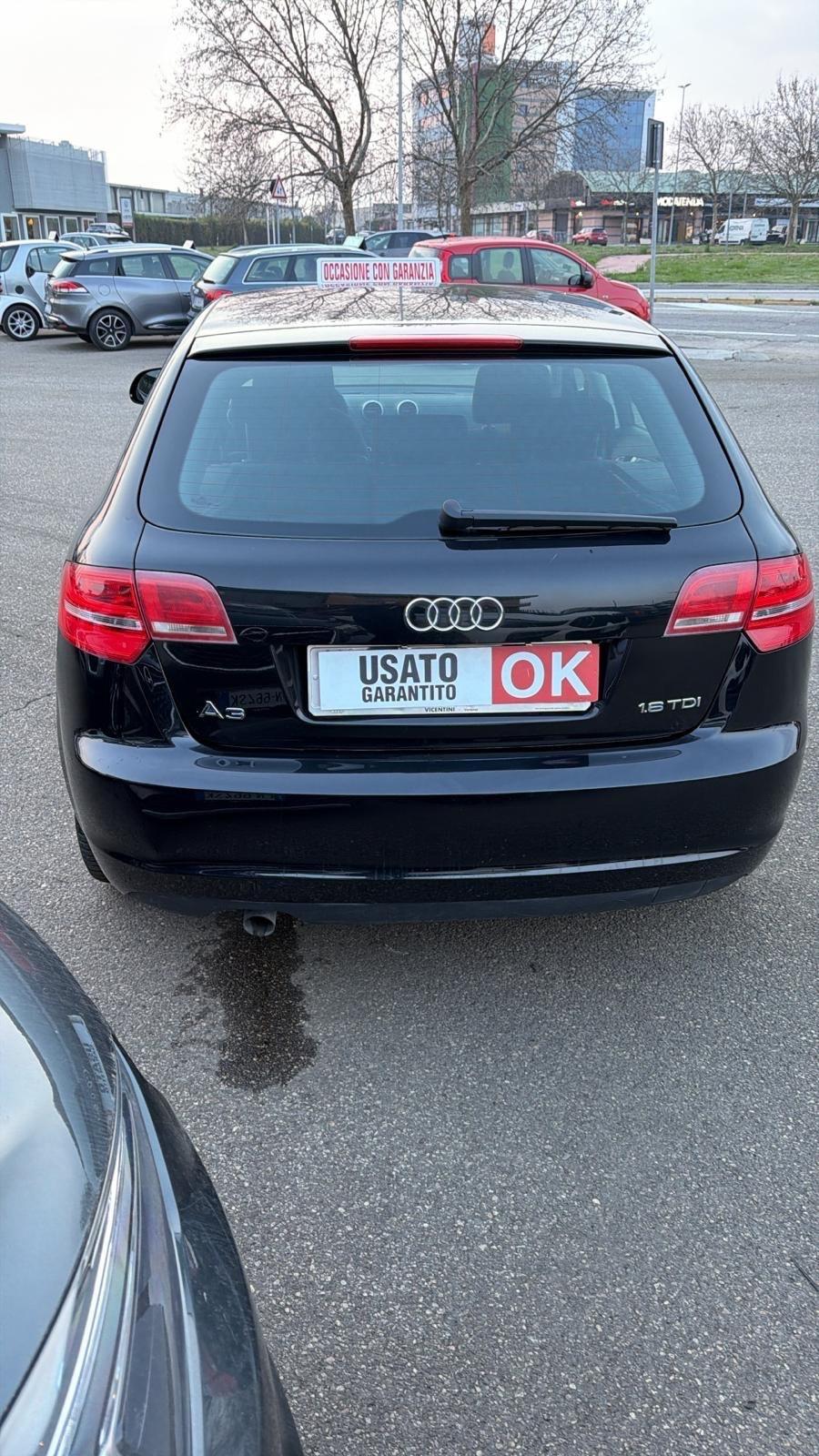Audi A3 SPORTBACK 1.6 TDI 105CV FULL OPTIONAL