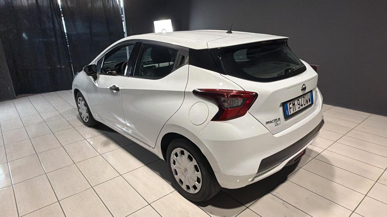 NISSAN MICRA DEL 2018 1000 BENZINA NEOPATENTATI