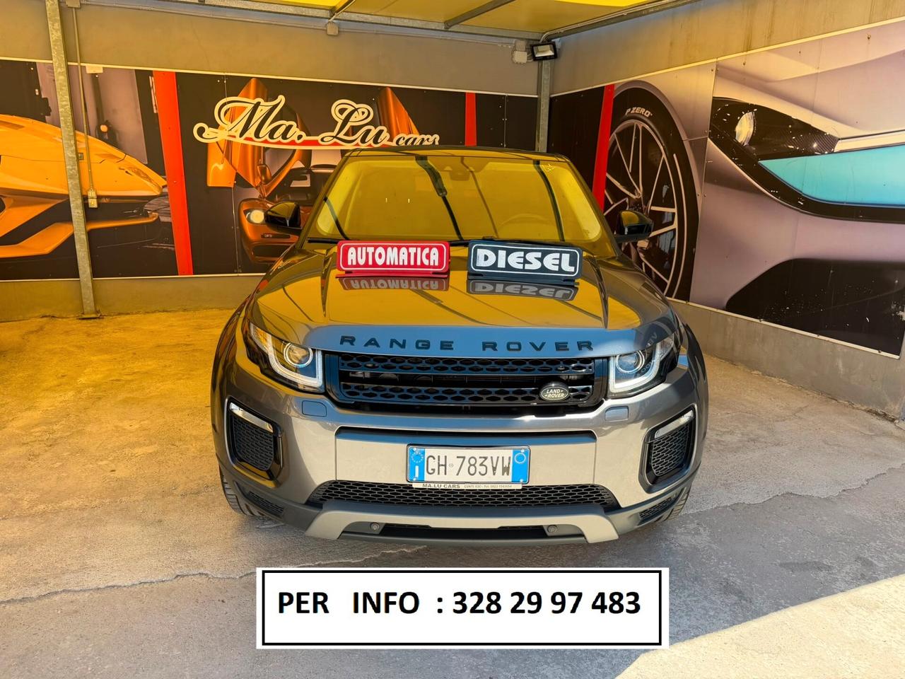 Land Rover Range Evoque 2.0 diesel 12 mesi garanzia-2019