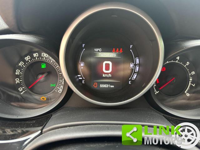 FIAT 500X 1.4 T-Jet 120 CV GPL Lounge Unico Proprietario