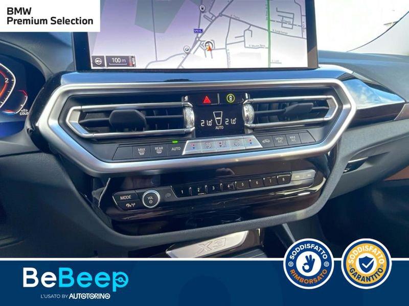 BMW X3 XDRIVE20D MHEV 48V AUTO