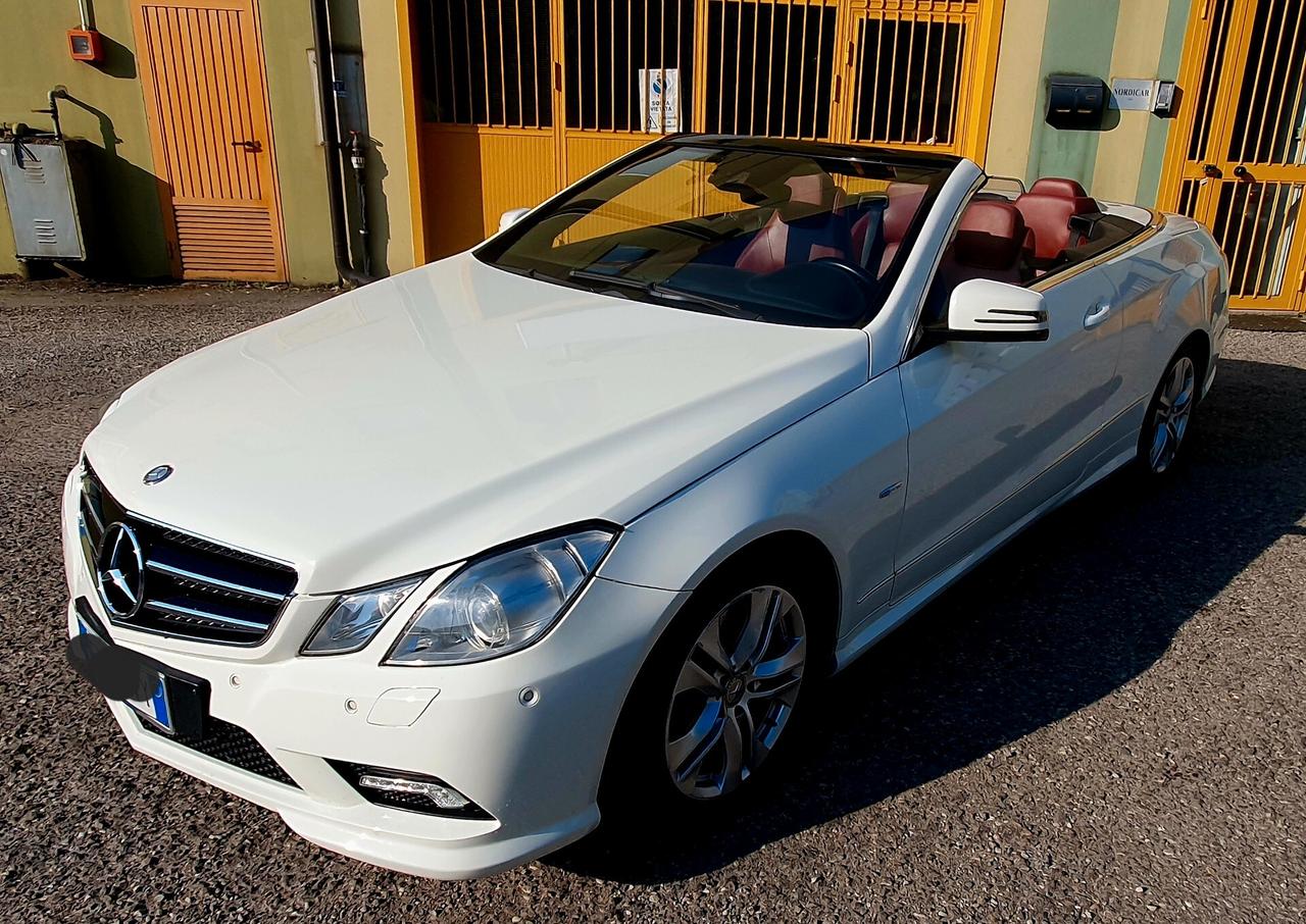 Mercedes-Benz E 220 CDI Cabrio BlueEFFICIENCY PELLE CARTIER FINANZIABILE