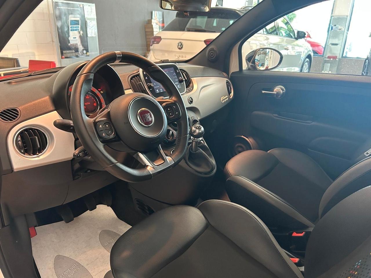 Fiat 500 1.0 Hybrid Hey Google