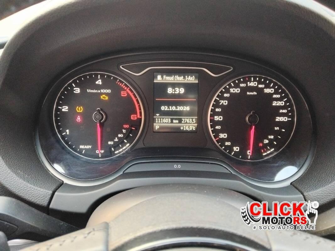 Audi A3 Sportback A3 III 2018 Sptk 35 2.0 tdi 150cv s-tronic S Line