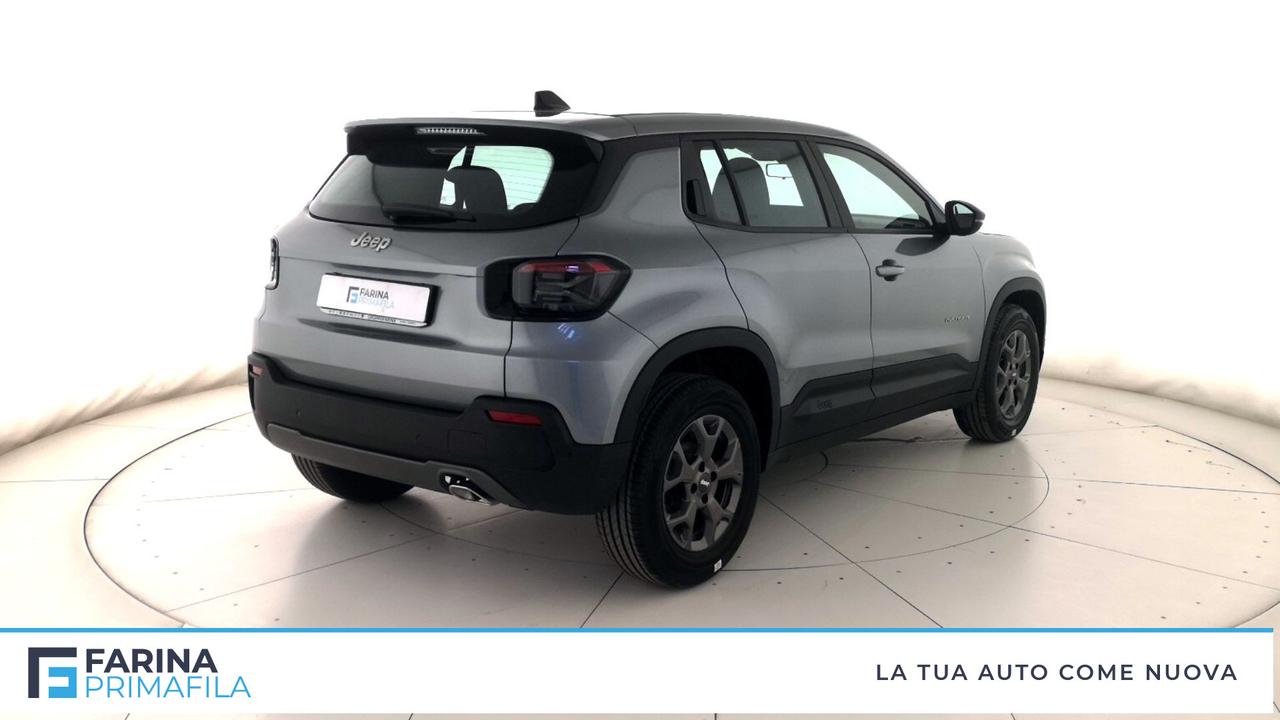 JEEP Avenger Benzina Avenger Longitude 1.2 100cv