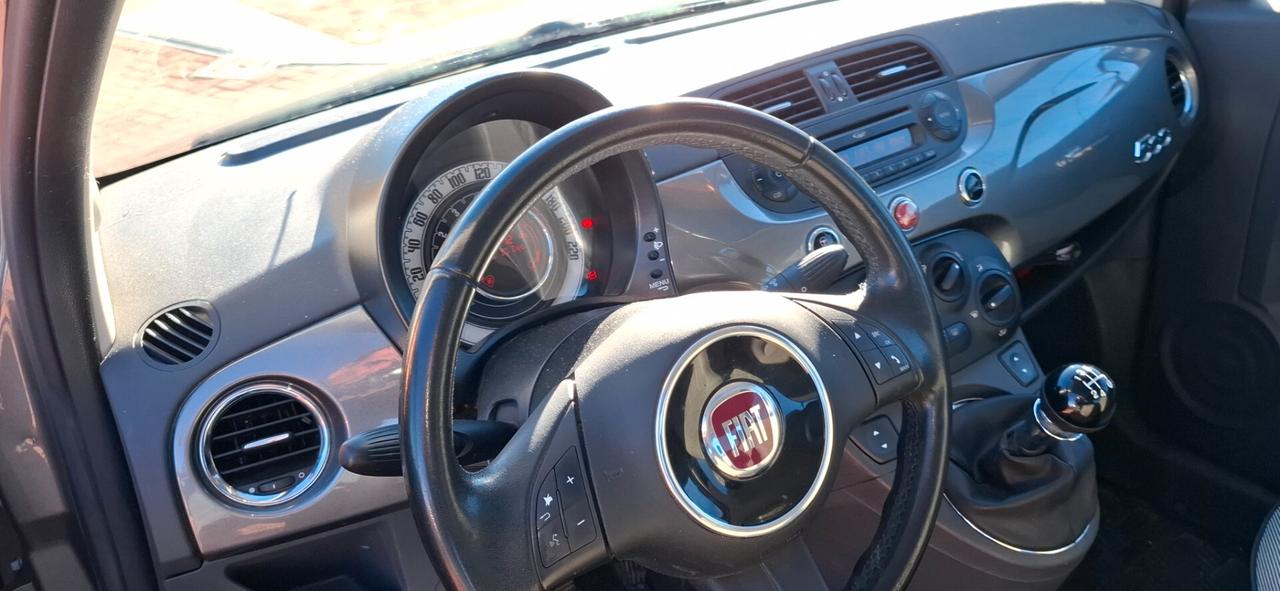 Fiat 500 1.2 Lounge unico proprietario solo km 75.000