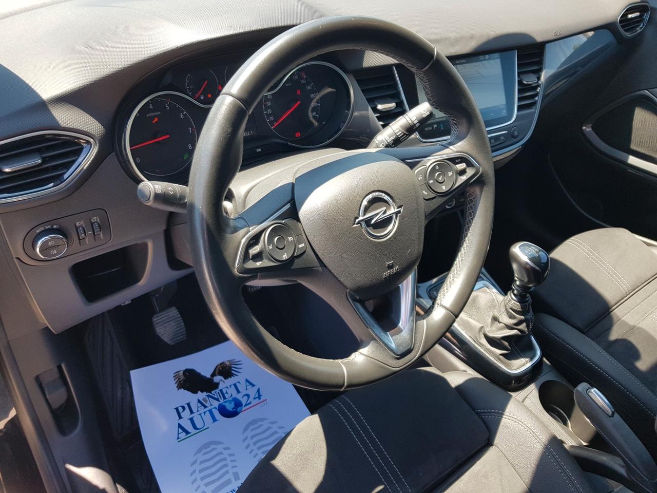 Opel Crossland 1.2 Elegance Navy Led Rcam Sensori Cerchi 17'