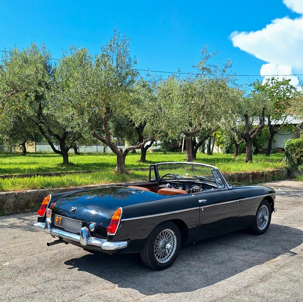 MGB ROADSTER - ASI - TARGA NERA PT