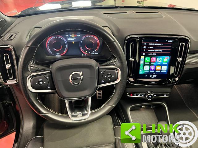 VOLVO XC40 D3 AWD R-design IVA NAVI TETTO CARPLAY 24mGARANZ