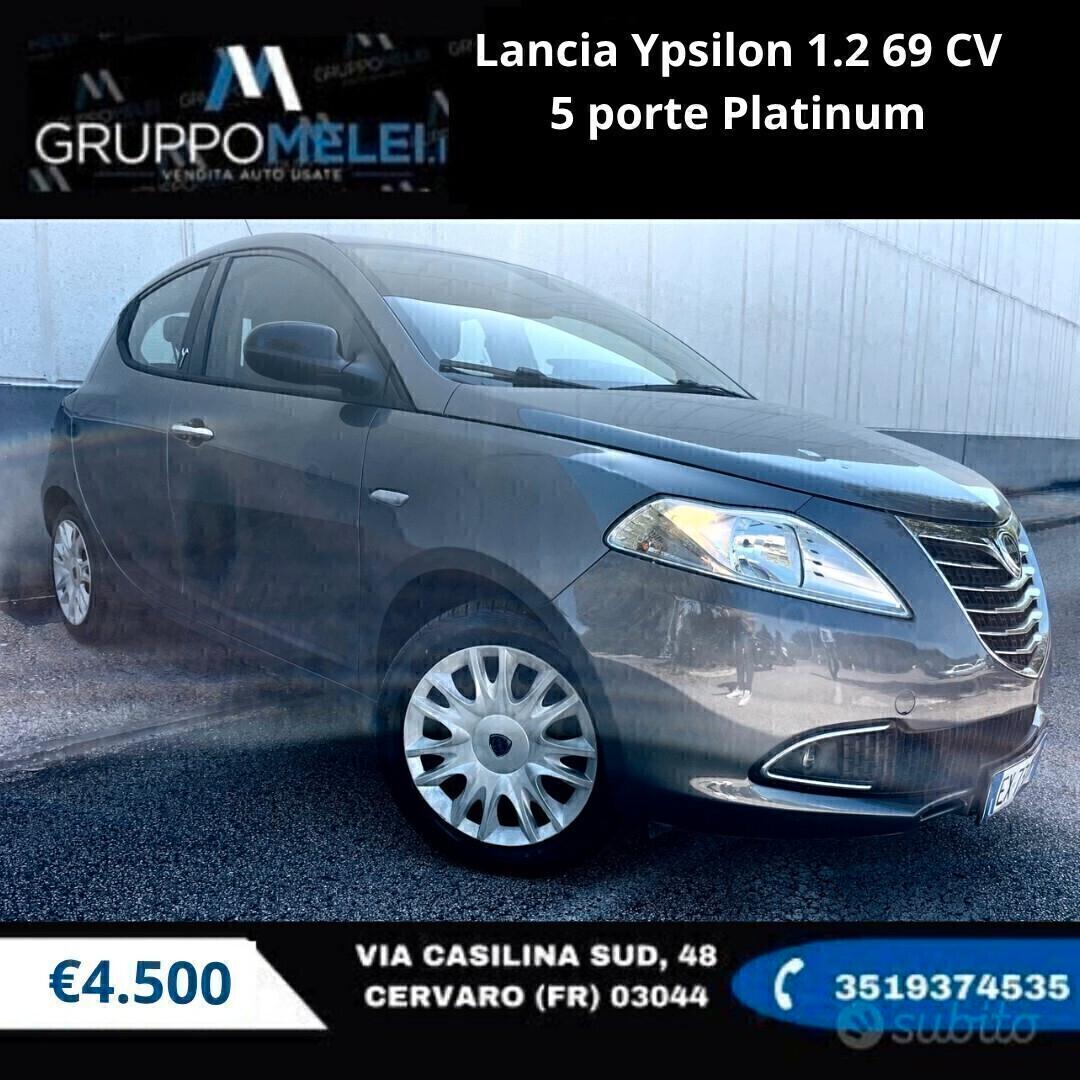 Lancia Ypsilon 1.2 69 CV 5 porte Platinum