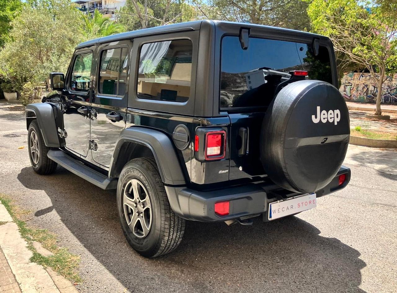 Jeep Wrangler Unlimited 2.2 Mjt II Sahara uff ITA cert