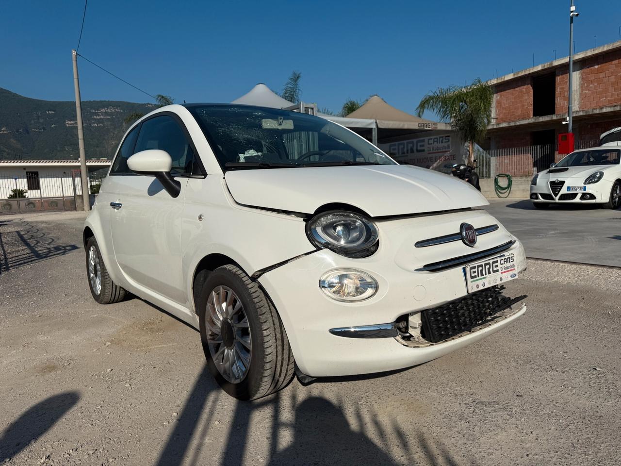 FIAT 500 LOUNGE ANNO 2017 1.2 BENZINA *SINISTRATA