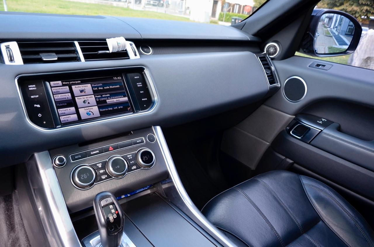 LAND ROVER RANGE ROVER SPORT 3.0 TDV6 HSE DYNAMIC 249cv AUTO, UFF ITALIANA, TETTO, BICOLOR, XENO, 22", NAVI, RETROCAMERA, PERMUTE