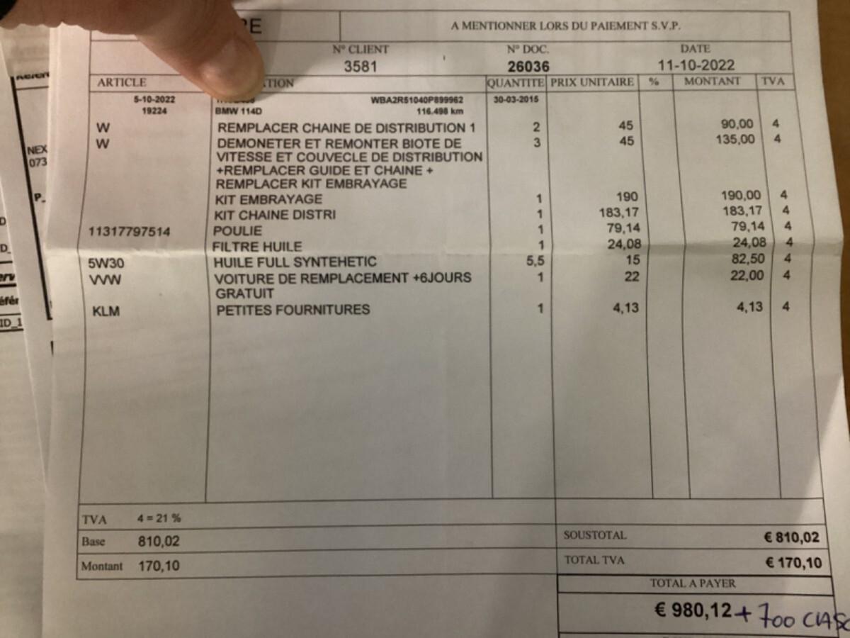 Bmw 114 D 95 CV PRONTA ALL'USO