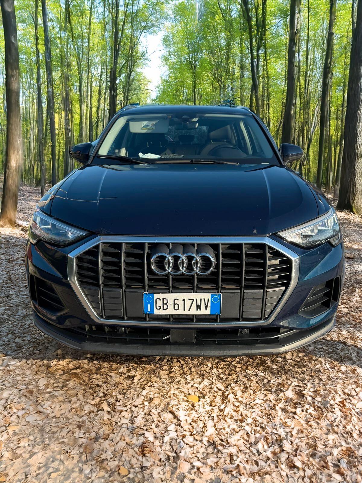 Audi Q3 blu cosmo S tronic S line edition 2020 AUDI SERVICE garanzia