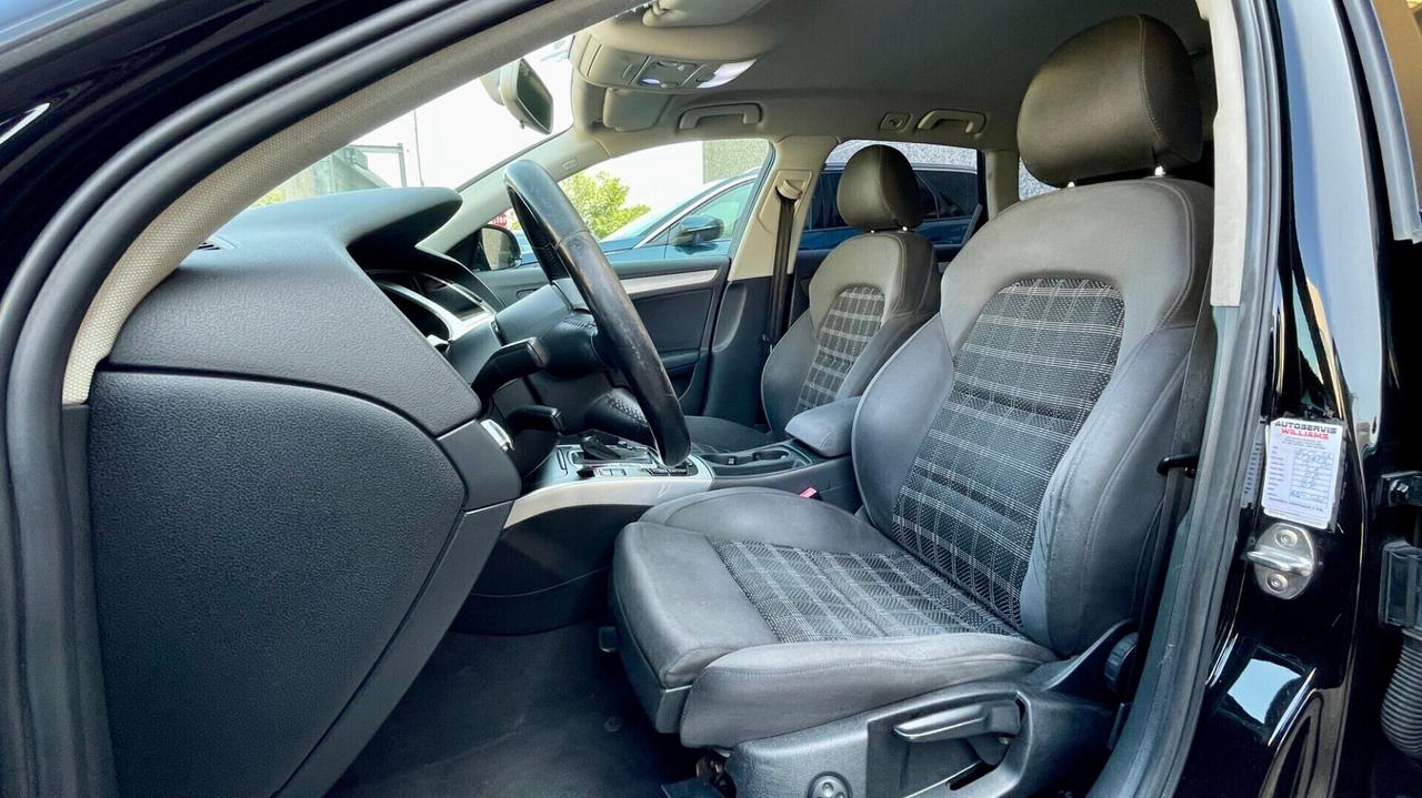 Audi A4 AVANT 2.0 TDI CVT8 MULTITRONIC 143CV SEDILI RISCALDABILI