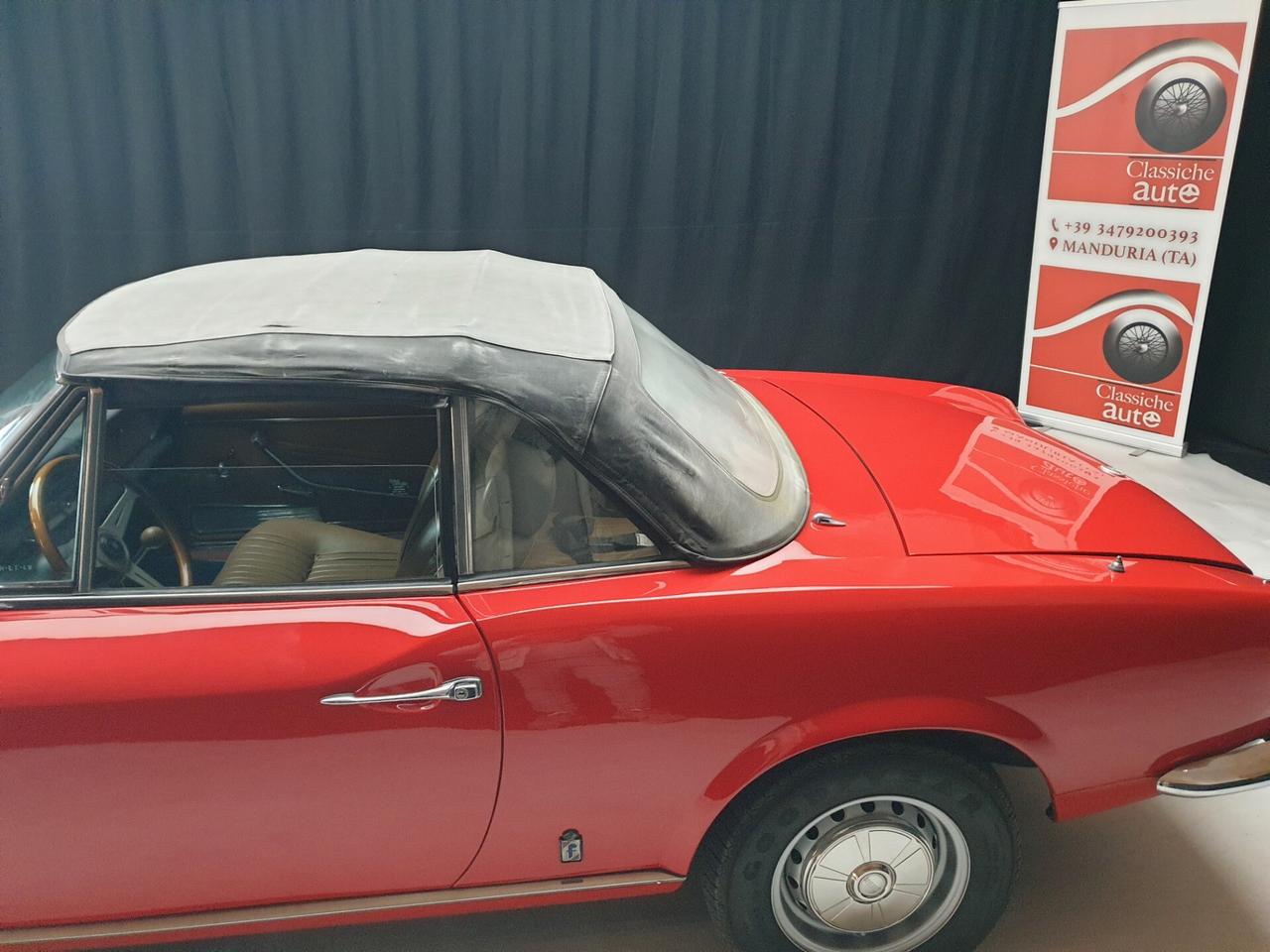 Fiat 124 Spider certif. ASI con C.R.S.