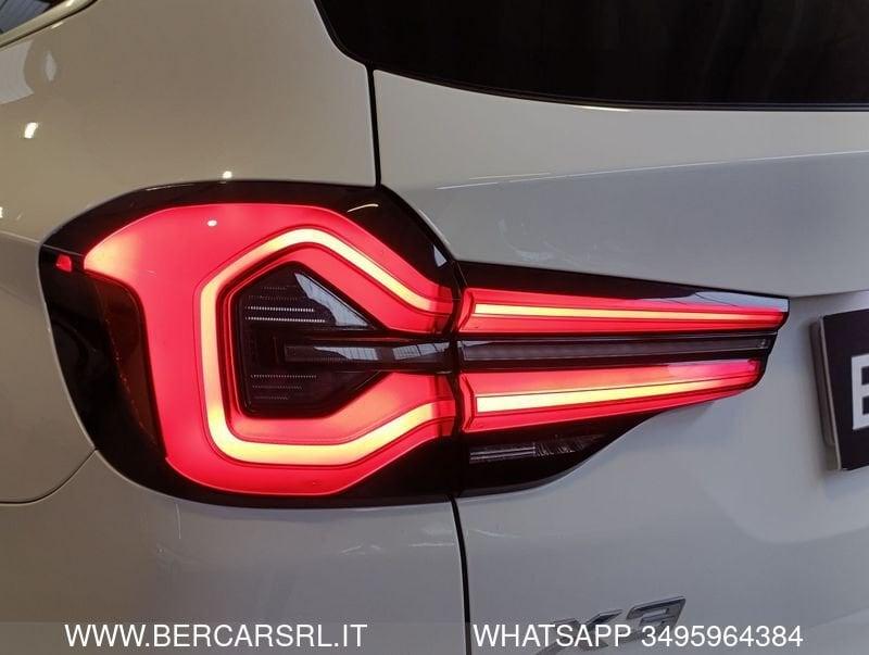 BMW X3 X3 sDrive18d 48V SPORT*PELLE*TELECAMERA*PDC*LED*