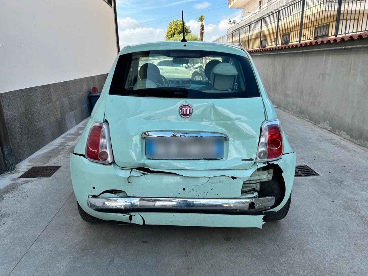 Fiat 500 1.2 Benz/GPL - 2015 Incidentata