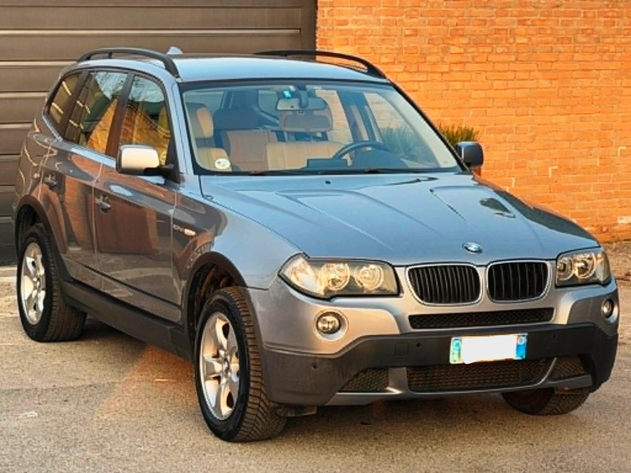 BMW X3 2.0d X-Drive-Pelle,Navi,Xeno-Garanzia-2009