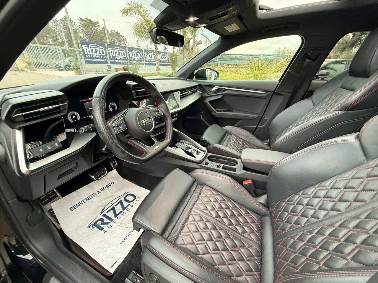 AUDI A3 SPB 35 TDI S LINE TRONIC TETTO B&O IDENTITY BLACK RS INTERN 11/2020