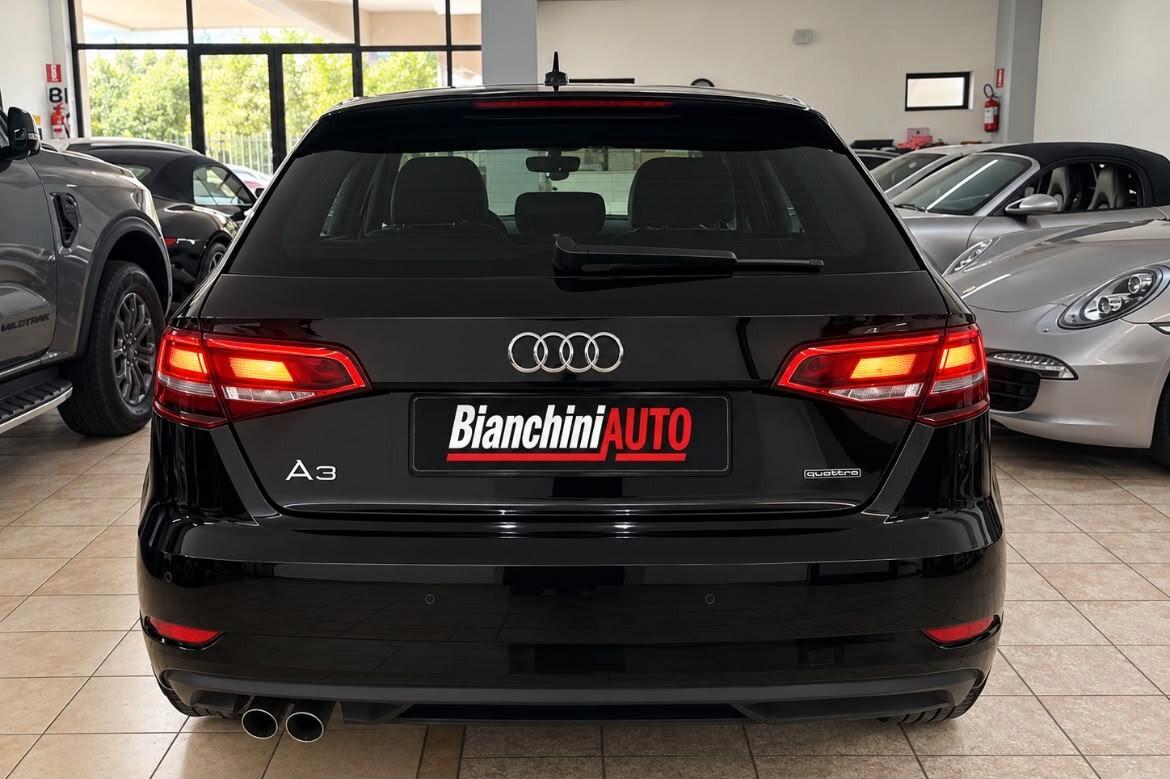 Audi A3 SPB 40 TDI 184 cv quattro S tronic Sport
