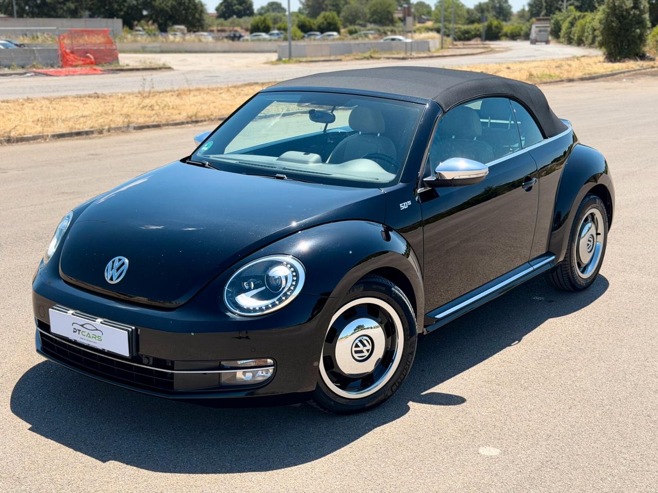 Volkswagen Maggiolino Cabrio 1.6 TDI 105cv 50s anniversario Pelle*fari*Navi