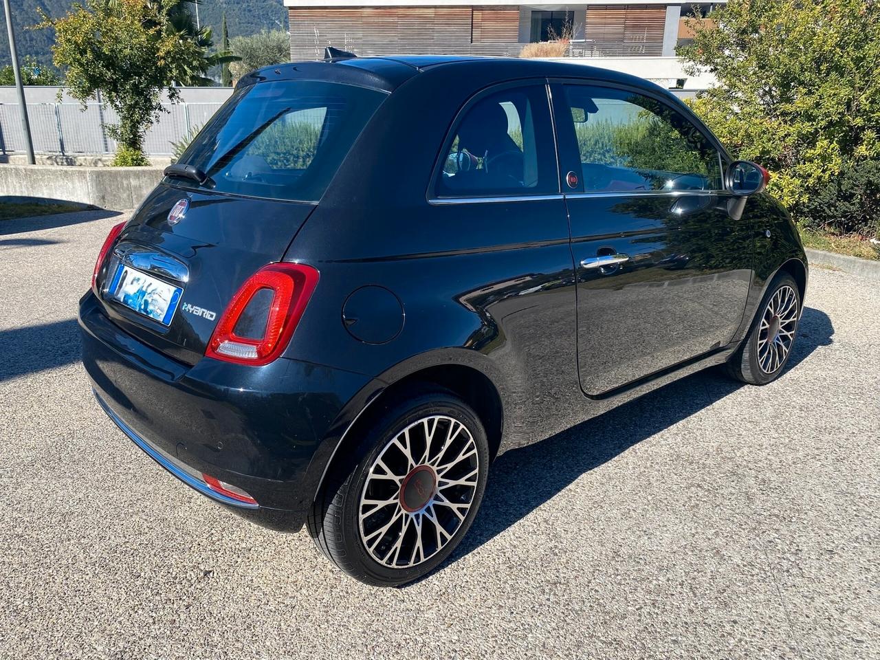 Fiat 500 1.0 Hybrid Red - Adoooro !!!