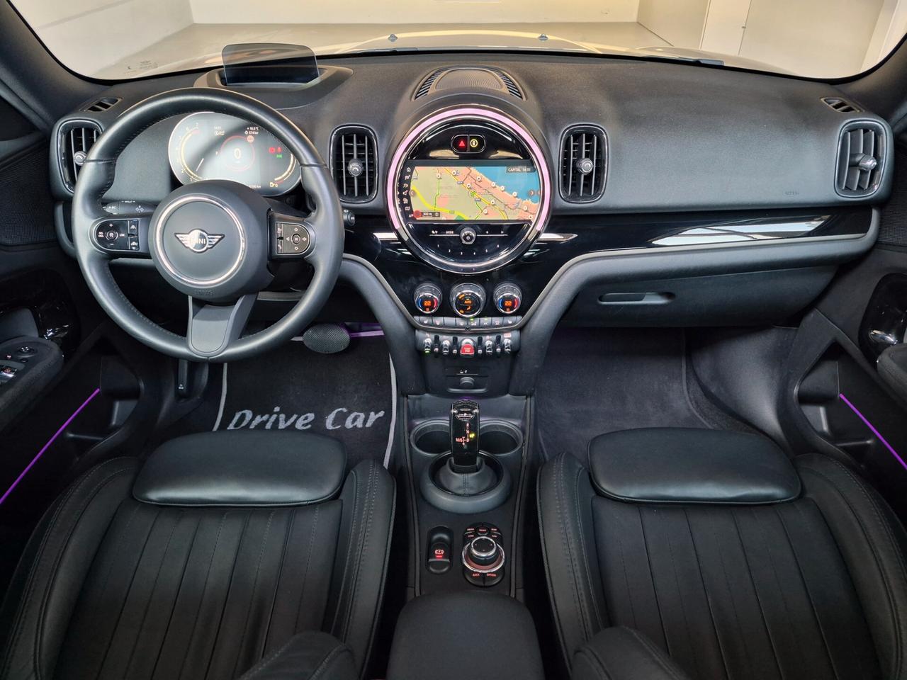 MINI Cooper Countryman PELLE TETTO APRIBILE LED NAVI APPLE CAR PLAY