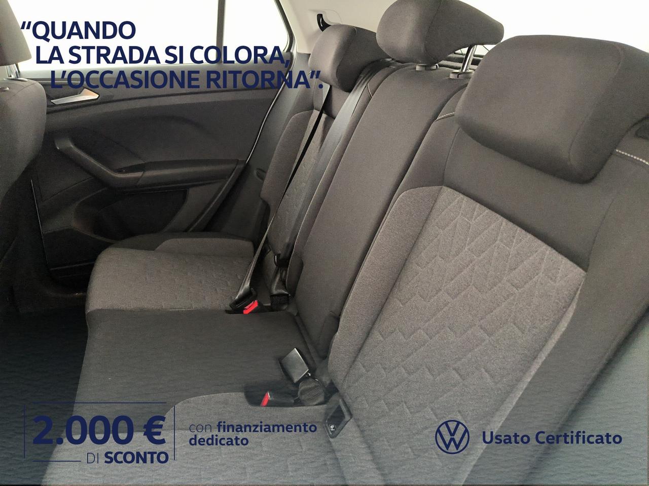 Volkswagen T-Cross 1.0 tsi life 95cv