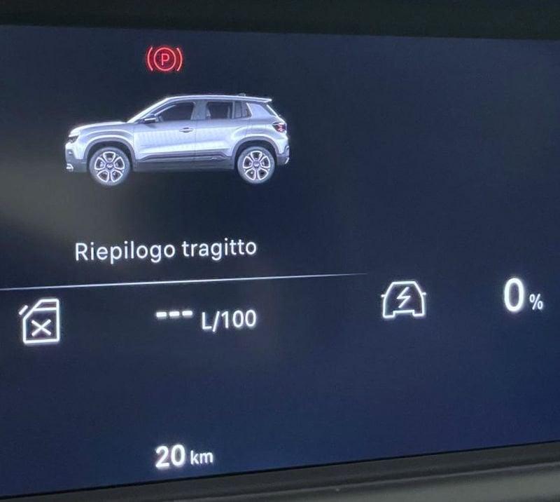 Jeep Avenger e-Hybrid 1.2 MHEV e-Hybrid Turbo Summit * KM 0 * TETTO APRIBILE * PELLE * BONUS FINANZIAMENTO MANTOVANI B